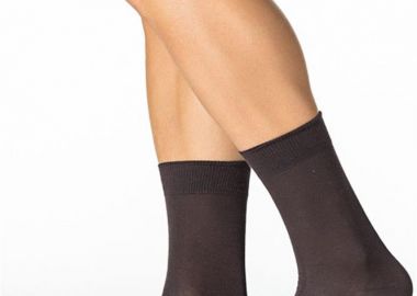 ΑΝΔΡΙΚΗ ΒΑΜΒΑΚΕΡΗ ΜΟΝΟΧΡΩΜΗ ΚΑΛΤΣΑ 4111 ΚΑΦΕ - INIZIO - 