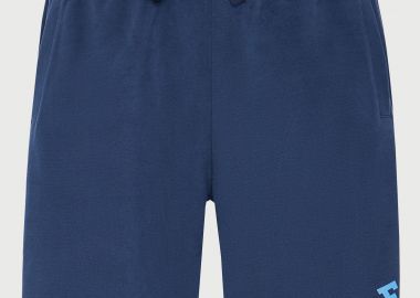 Ανδρική βερμούδα αθλητική με τυπωμένο logo - FUNKY BUDDHA - 