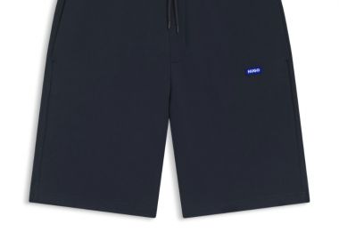 ΑΝΔΡΙΚΗ ΒΕΡΜΟΥΔΑ ΣΟΡΤΣ HUGO NASENSIO ΣΚΟΥΡΟ ΜΠΛΕ - HUGO - 