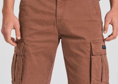 Ανδρική cargo βερμούδα - The essentials - FUNKY BUDDHA - 