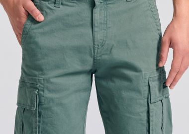 Ανδρική cargo βερμούδα - The essentials - FUNKY BUDDHA - 