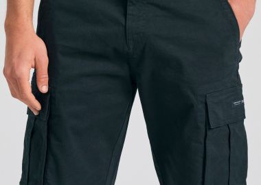 Ανδρική cargo βερμούδα - The essentials - FUNKY BUDDHA - 