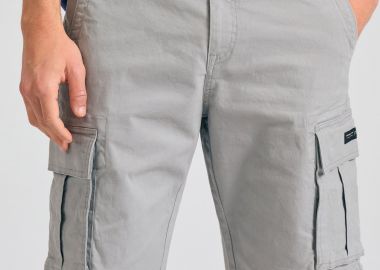 Ανδρική cargo βερμούδα - The essentials - FUNKY BUDDHA - 