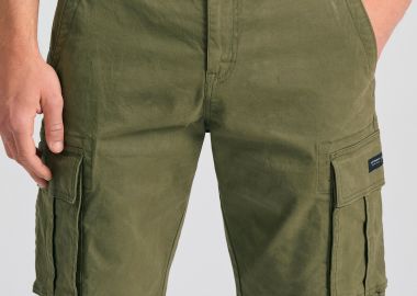 Ανδρική cargo βερμούδα - The essentials - FUNKY BUDDHA - 