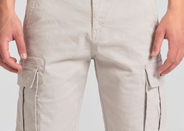 Ανδρική cargo βερμούδα - The essentials - FUNKY BUDDHA - 