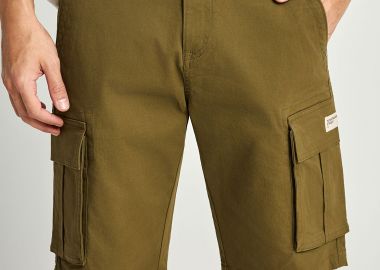 Ανδρική cargo βερμούδα - FUNKY BUDDHA - 