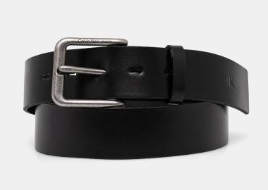 Ανδρική Δερμάτινη Ζώνη Calvin Klein K50K512102 BEH Μαύρη - Calvin Klein - 