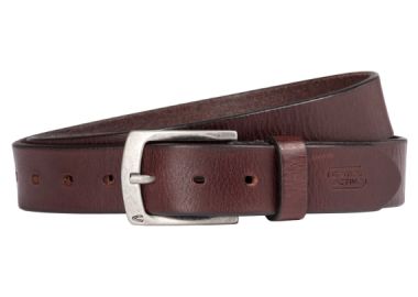 ΑΝΔΡΙΚΗ ΔΕΡΜΑΤΙΝΗ ΖΩΝΗ CAMEL ACTIVE ΑΣΗΜΙ ΑΓΚΡΑΦΑ ΣΚΟΥΡΟ ΚΑΦΕ - CAMEL ACTIVE - 