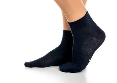 ΑΝΔΡΙΚΗ ΗΜΙΚΟΝΤΗ ΒΑΜΒΑΚΕΡΗ ΜΟΝΟΧΡΩΜΗ ΚΑΛΤΣΑ 4900 ΜΠΛΕ - Inizio - 