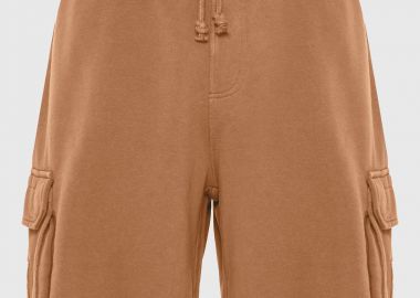 Ανδρική jogger cargo βερμούδα - FUNKY BUDDHA - 