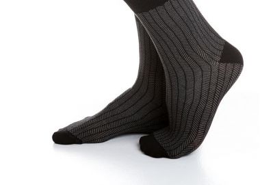 ΑΝΔΡΙΚΗ ΚΑΛΤΣΑ ΣΧΕΔΙΟ ΨΑΡΟΚΟΚΑΛΟ 2 ΑΔΑ 4122-1 ΜΑΥΡΟ - Inizio - 