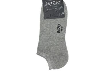 ΑΝΔΡΙΚΗ ΚΟΦΤΗ ΒΑΜΒΑΚΕΡΗ ΜΟΝΟΧΡΩΜΗ ΚΑΛΤΣΑ ΙΝΙΖΙΟ 4814 ΓΚΡΙ - INIZIO - 