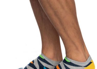 ΑΝΔΡΙΚΗ ΚΟΦΤΗ ΚΑΛΤΣΑ ME ΣΧΕΔΙΟ ABSTRACT 4816-3 ΓΚΡΙ - INIZIO - 