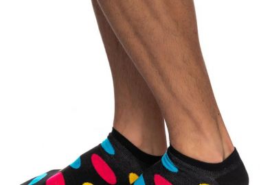 ΑΝΔΡΙΚΗ ΚΟΦΤΗ ΚΑΛΤΣΑ ME ΣΧΕΔΙΟ BIG DOT 4816-1 ΜΑΥΡΟ - INIZIO - 