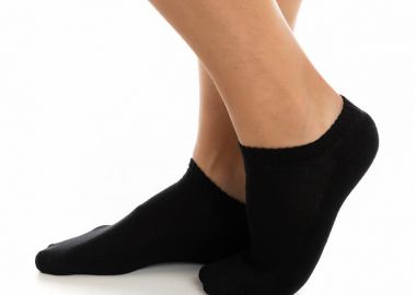 ΑΝΔΡΙΚΗ ΚΟΦΤΗ ΜΟΝΟΧΡΩΜΗ ΚΑΛΤΣΑ ΠΕΤΣΕΤΕ ΜΙΣΟ ΜΙΣΟ 4808 ΜΑΥΡΟ - INIZIO - 