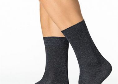 ΑΝΔΡΙΚΗ ΜΟΝΟΧΡΩΜΗ ΒΑΜΒΟΟ ΚΑΛΤΣΑ INIZIO 4107 ΑΝΘΡΑΚΙ - INIZIO - 