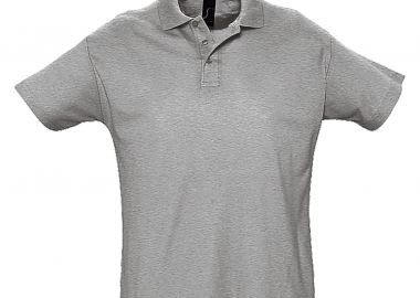Ανδρική Μπλούζα Polo 11342 SOL'S Summer II Grey Melange - SOLS - 