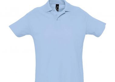 Ανδρική Μπλούζα Polo 11342 SOL'S Summer II Sky Blue Pique - SOLS - 