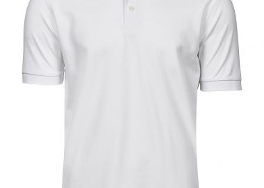 Ανδρική Μπλούζα Polo 1405 Tee Jays Luxury Stretch White - Tee Jays - 