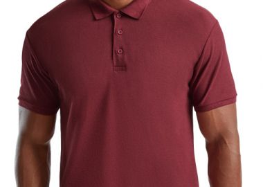 Ανδρική Μπλούζα Polo 63-402-0 Fruit of the Loom Burgundy - Fruit of the Loom - 