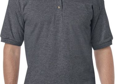 Ανδρική Μπλούζα Polo 8800 Gildan DryBlend Jersey Dark Heather - Gildan - 