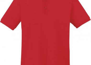 Ανδρική μπλούζα Polo Fruit of the Loom 63-218-0 Red -  - 