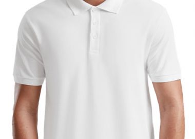 Ανδρική μπλούζα Polo Fruit of the Loom 63-218-0 White -  - 