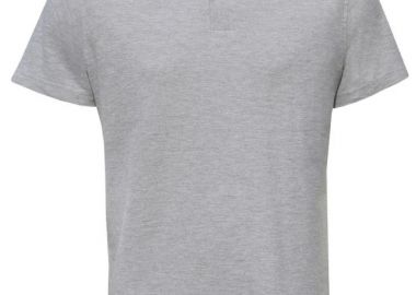 Ανδρική μπλούζα Polo Pique B & C ID.001 Heather Grey -  - 