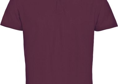 Ανδρική μπλούζα Polo Pique B & C ID.001 Wine -  - 