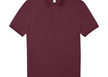 Ανδρική Μπλούζα Polo PU424 B & C Burgundy - B & C - 