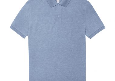 Ανδρική Μπλούζα Polo PU426 B & C My Polo 210 Heather Blue - B & C - 