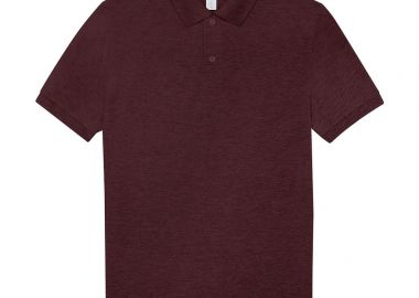 Ανδρική Μπλούζα Polo PU426 B & C My Polo 210 Heather Burgundy - B & C - 