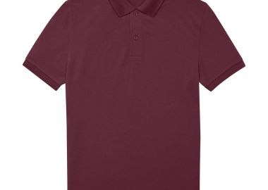 Ανδρική Μπλούζα Polo PU428 B & C White Burgundy - B & C - 
