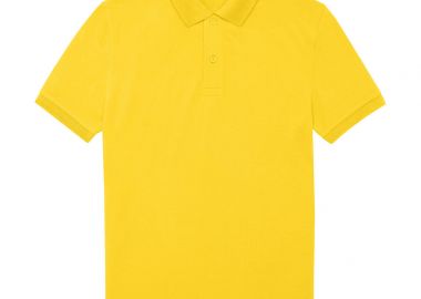 Ανδρική Μπλούζα Polo PU428 B & C White Pop Yellow - B & C - 