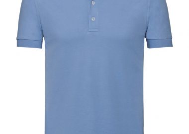 Ανδρική Μπλούζα Polo R-566M-0 Russell Fitted Stretch Slim Fit Sky - Russell - 
