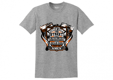 Ανδρική μπλούζα Street Rubber - GILDAN - 