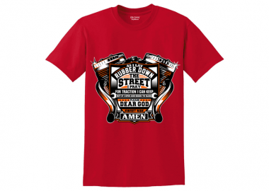 Ανδρική μπλούζα Street Rubber - GILDAN - 