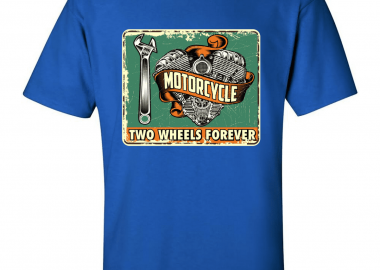 Ανδρική μπλούζα Two Wheels - GILDAN - 