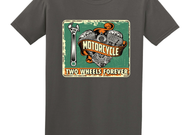 Ανδρική μπλούζα Two Wheels - GILDAN - 