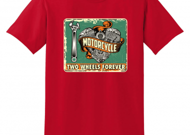 Ανδρική μπλούζα Two Wheels - GILDAN - 