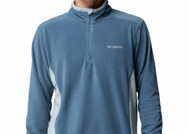 ΑΝΔΡΙΚΗ ΜΠΛΟΥΖΑ KLAMATH RANGE™ II HALF ZIP FLEECE COLUMBIA ΚΑΝΟΝΙΚΗ ΓΡΑΜΜΗ ΜΠΛΕ - COLUMBIA - 