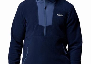 ΑΝΔΡΙΚΗ ΜΠΛΟΥΖΑ SEQUOIA GROVE™ HALF ZIP FLEECE COLUMBIA ΚΑΝΟΝΙΚΗ ΓΡΑΜΜΗ ΜΠΛΕ - COLUMBIA - 