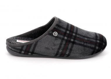 Ανδρική Παντόφλα Adam's Χρώματος Γκρι 739-25504-19.3 - ADAM'S - 