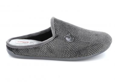 Ανδρική Παντόφλα Adam's Χρώματος Γκρι 758-24501-19.2 - ADAM'S - 