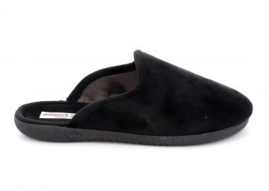 Ανδρική Παντόφλα Adam's Xρώματος Μαύρο 624-25501-19.1 - ADAM'S - 