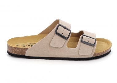 Ανδρική Παντόφλα Plakton Χρώματος Μπεζ 175857-304 - PLAKTON - 