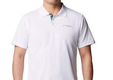 ΑΝΔΡΙΚΗ POLO ΜΠΛΟΥΖΑ COLUMBIA UTILIZER ΚΟΝΤΟΜΑΝΙΚΗ ΛΕΥΚΟ - COLUMBIA - 