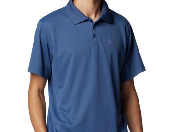 ΑΝΔΡΙΚΗ POLO ΜΠΛΟΥΖΑ COLUMBIA UTILIZER ΚΟΝΤΟΜΑΝΙΚΗ ΜΠΛΕ - COLUMBIA - 
