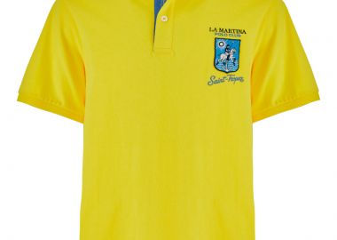 ΑΝΔΡΙΚΗ POLO ΜΠΛΟΥΖΑ LA MARTINA ΚΙΤΡΙΝΟ - LA MARTINA - 