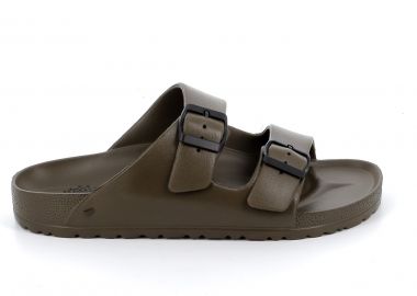 Ανδρική Σαγιονάρα Ateneo Χρώματος Χακί 04 SEA SANDALS.X - ATENEO - 